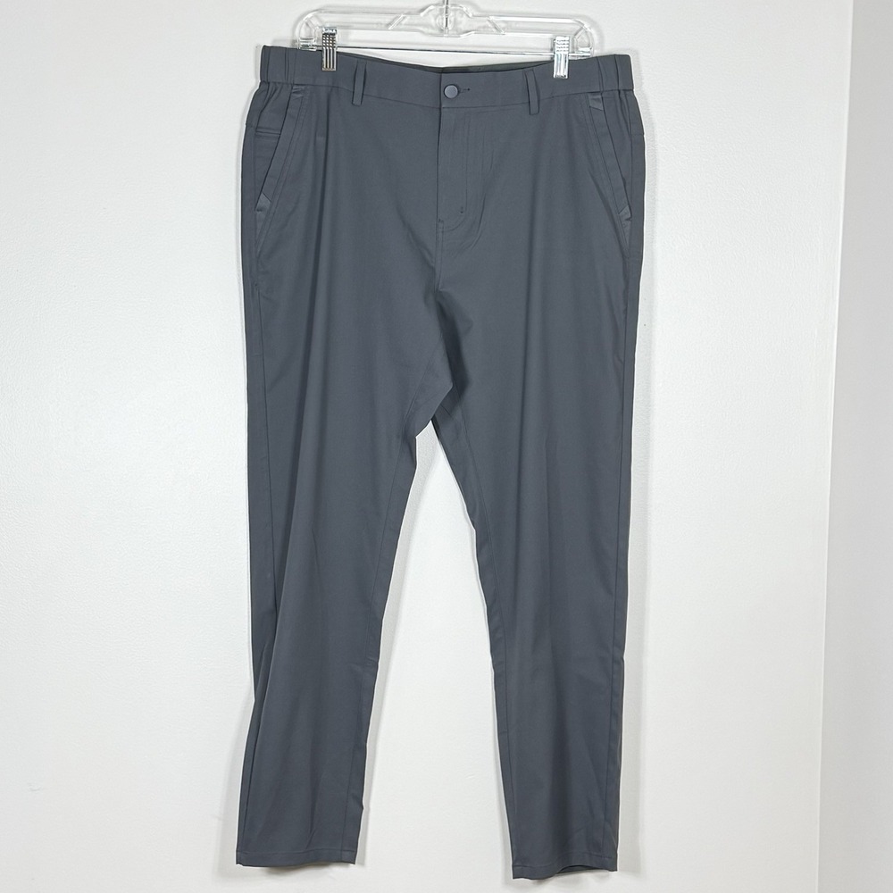 Jack Archer Jetsetter Tech Pants Mens 35x30 Charcoal Travel Performance Stretch